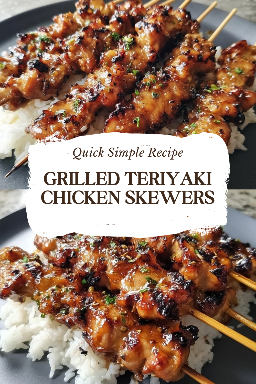 Teriyaki Chicken Skewers Recipe: Simple Grill Instructions 5 Grilled Teriyaki Chicken Skewers