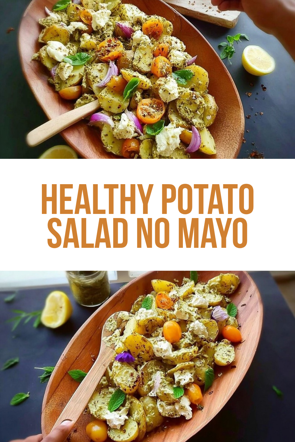 Healthy Potato Salad No Mayo