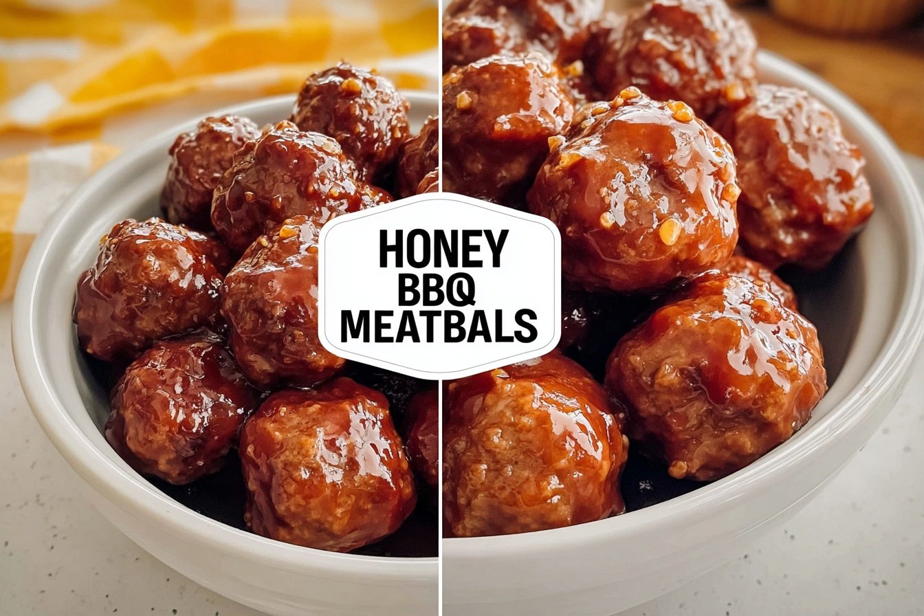 Crockpot Honey BBQ Meatballs 4 Honey Bbq Meatballs