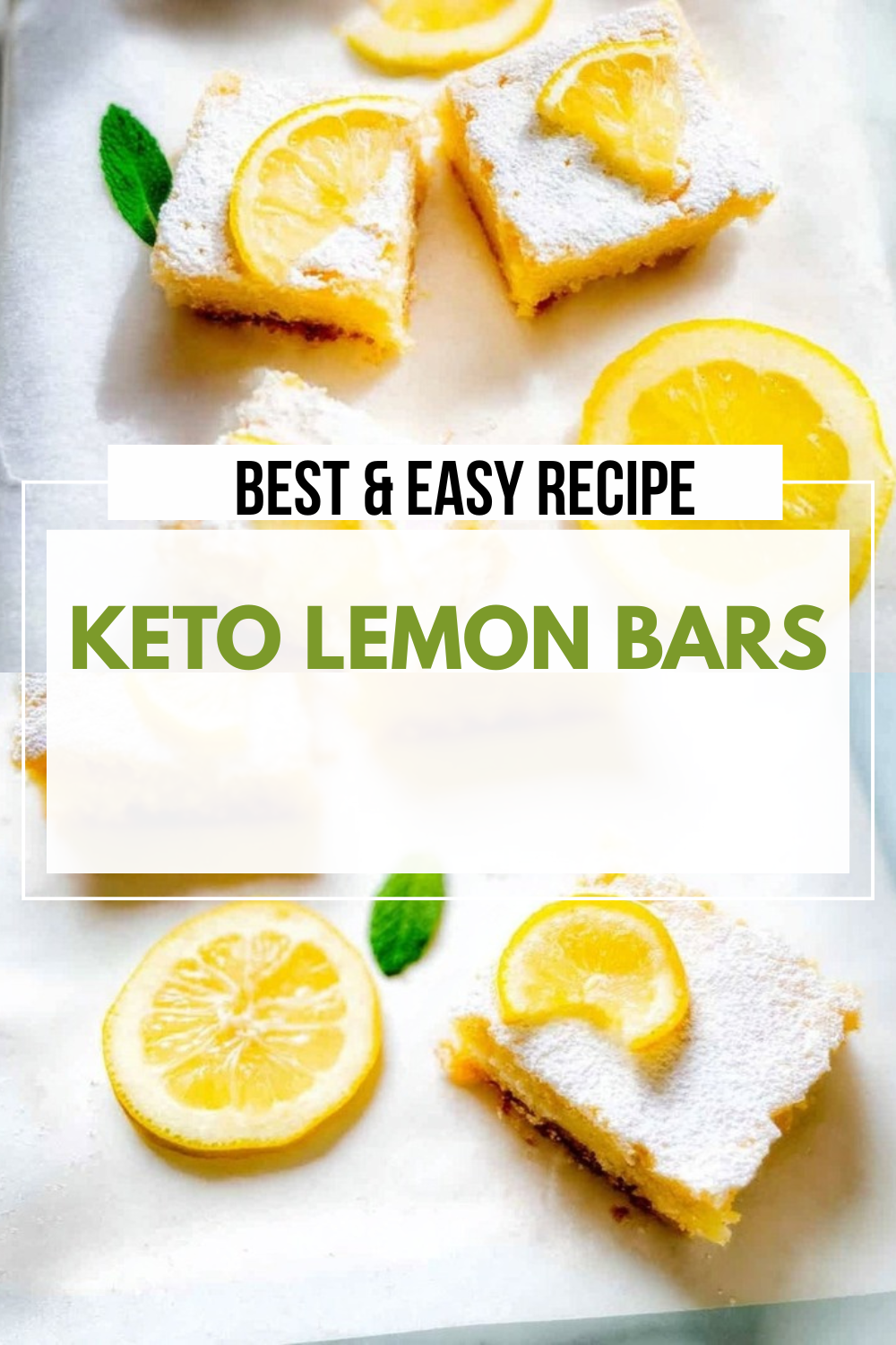 Keto Lemon Bars