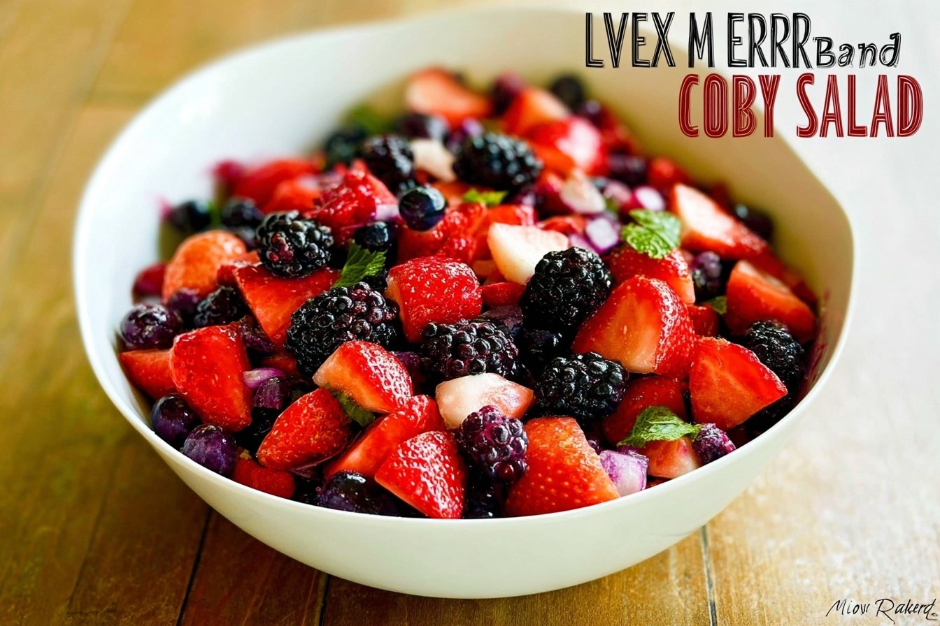 Mixed Berry Fruit Salad Low Carb 4 Mixed Berry Salad (Low Carb)