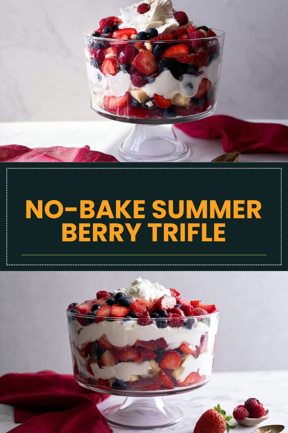 Summer Berry Trifle Recipe 5 No-Bake Summer Berry Trifle