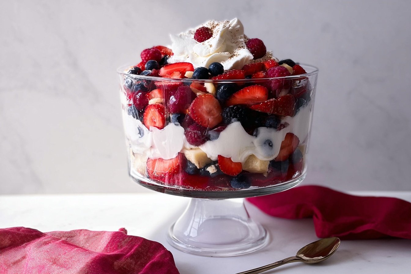 Summer Berry Trifle Recipe 4 No-Bake Summer Berry Trifle