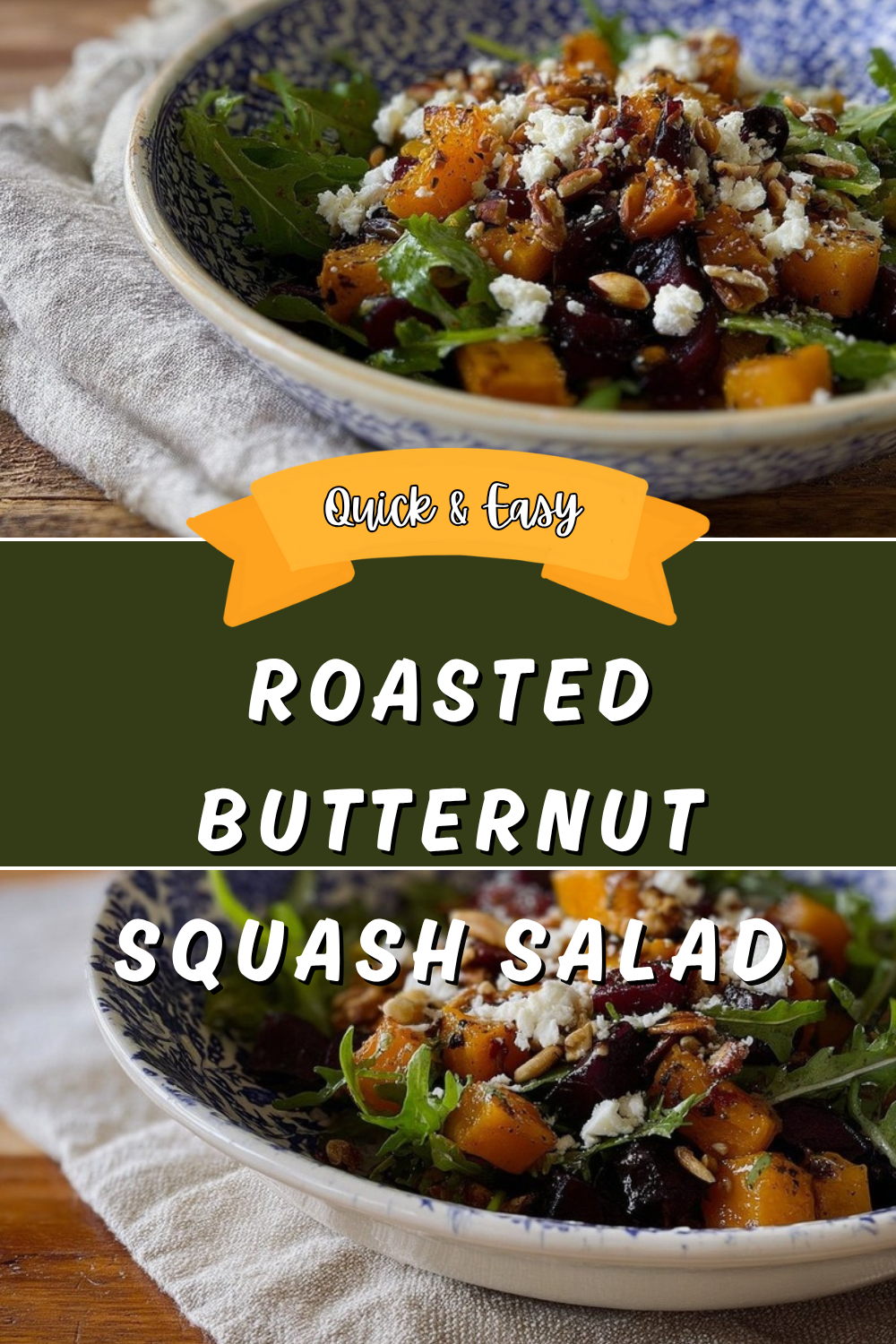 Roasted Butternut Squash Salad