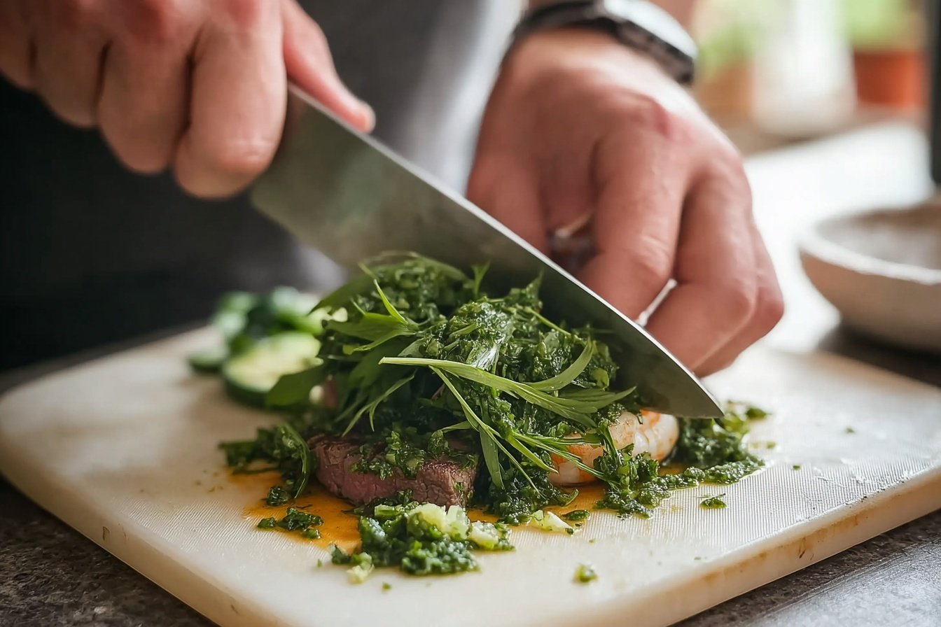Surf And Turf Meets Chimichurri