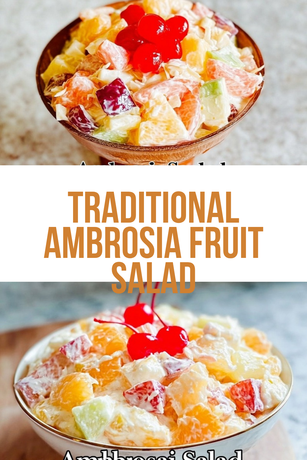 Classic Ambrosia Salad Recipe 5 Traditional Ambrosia Fruit Salad
