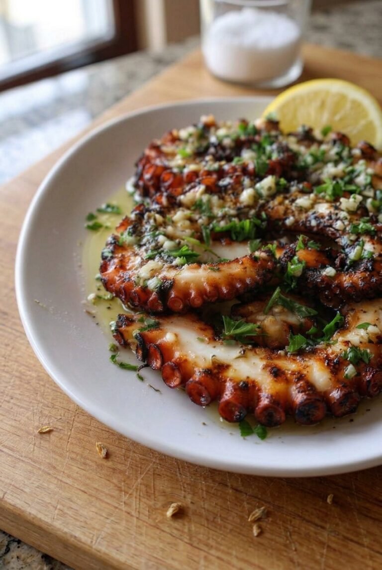Grilled Octopus Seafood Dish 69.png
