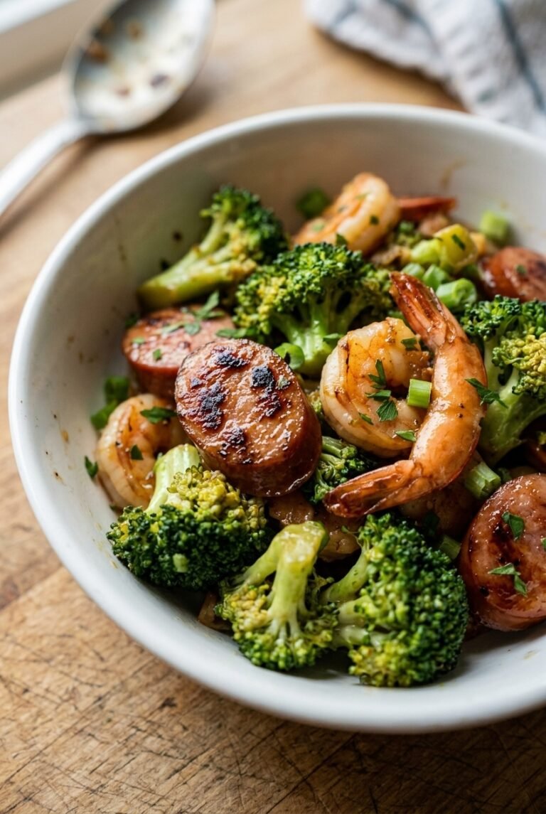 Savory Honey Garlic Shrimp And Sausage With Broccoli 60.png