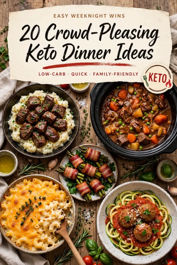 20 Crowd-Pleasing Keto Dinner Ideas