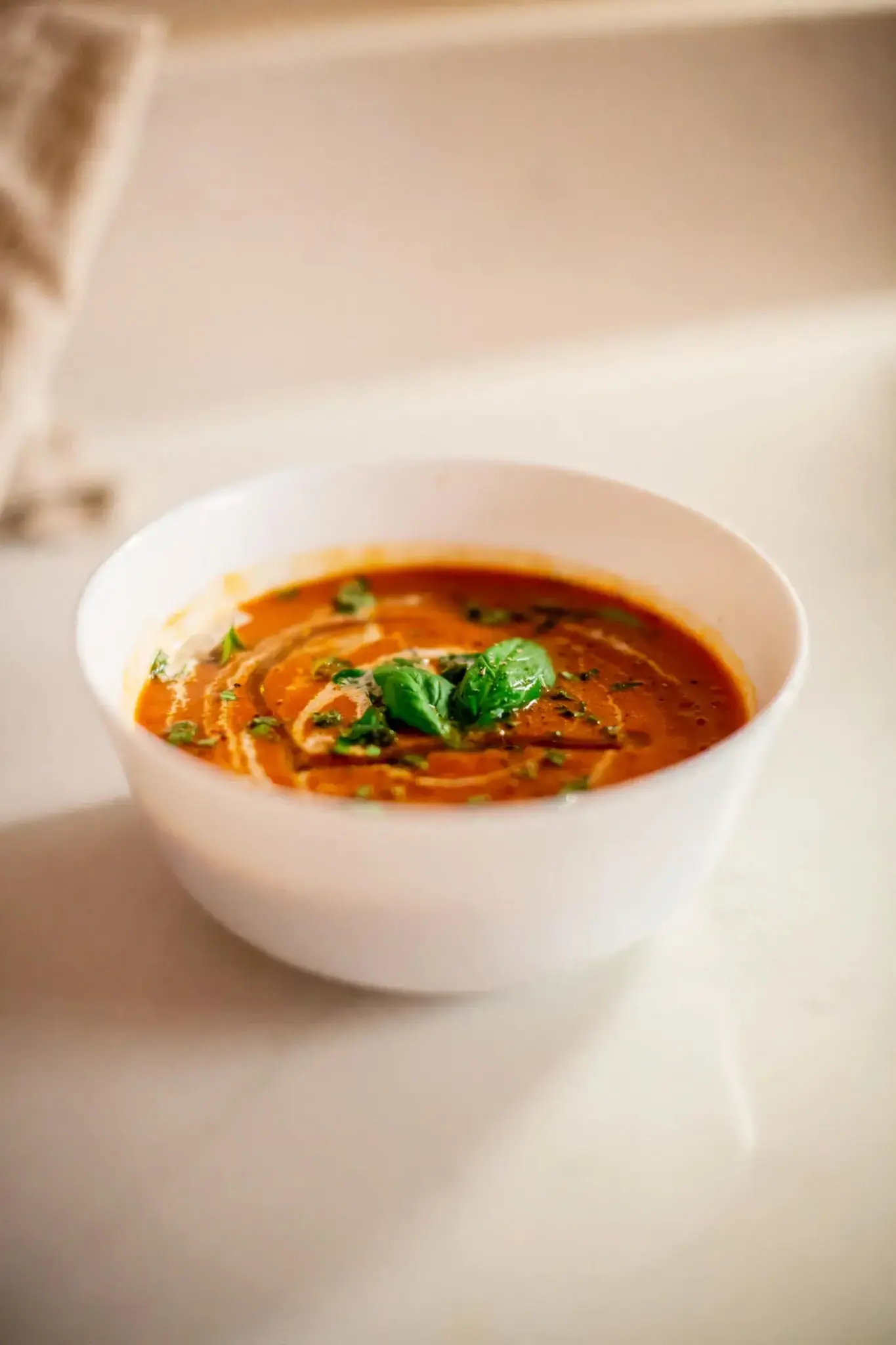 20 Fall Soups, 9) Creamy Tomato Soup