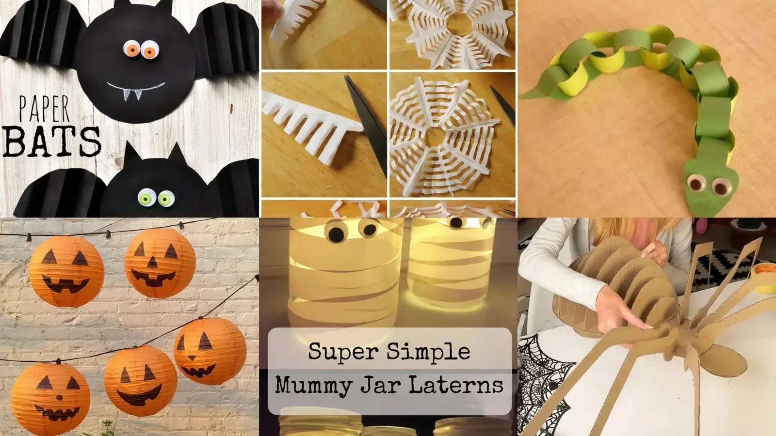 20 Halloween Paper Crafts for Easy Spooky Decor and Family Fun 1 20 Halloween Paper Crafts, 20 Halloween Paper Crafts You Need to Try This Year (1 of 2)