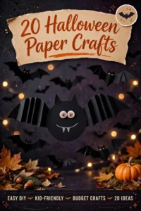 20 Halloween Paper Crafts