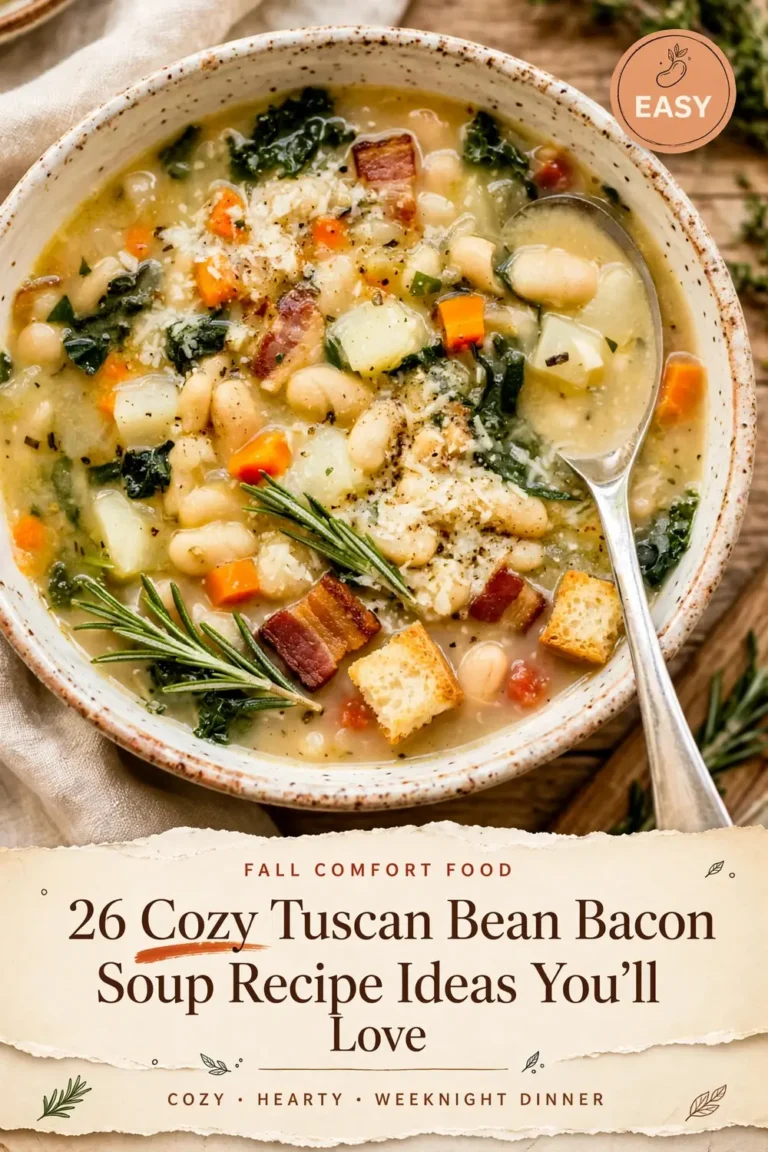 26 Cozy Tuscan Bean Bacon Soup Recipe Ideas You’Ll Love