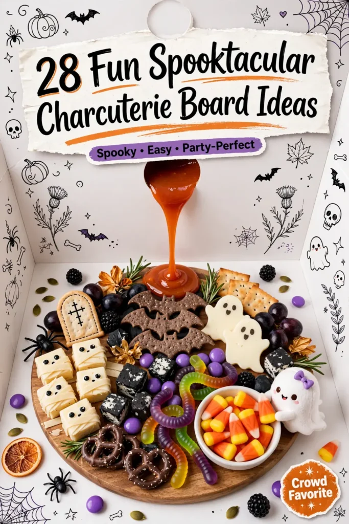 28 Fun Spooktacular Halloween Charcuterie Board Ideas