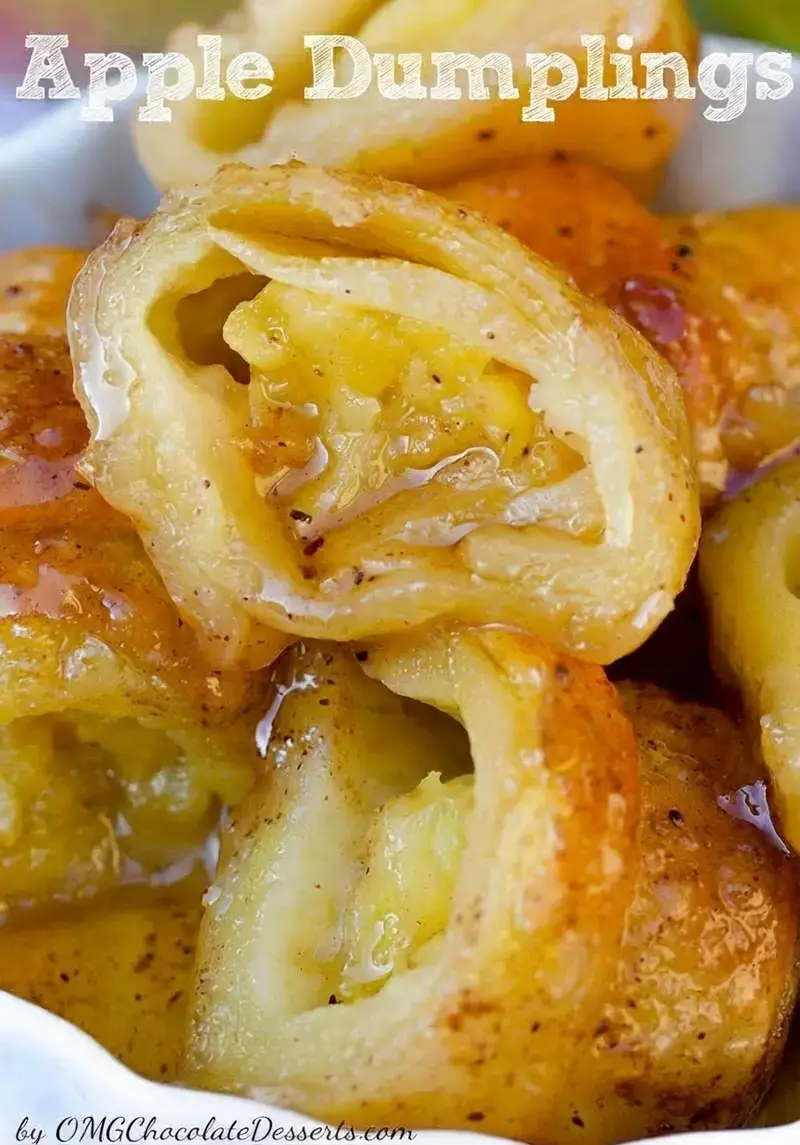 Apple Dumplings Made Easy with Crescent Rolls 7 Apple Dumplings, Easy Apple Dumplings Recipe