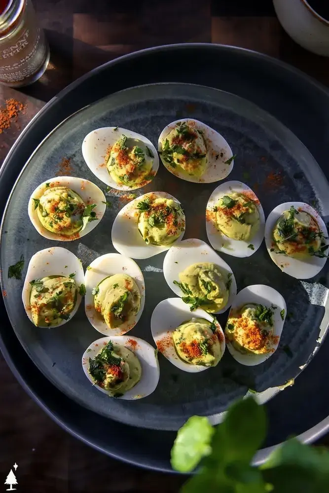 Creamy Avocado Deviled Eggs: A Healthy Low Carb Appetizer 5 Avocado Deviled Eggs