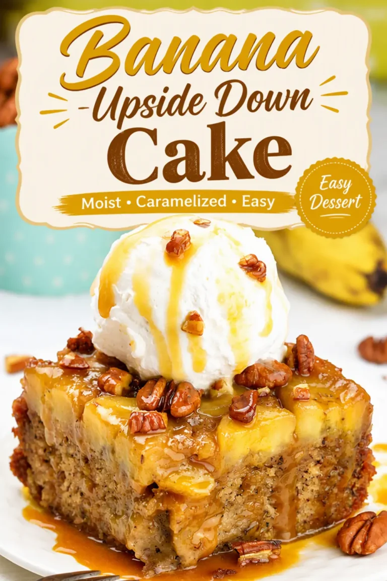 Banana Upside Down Cake