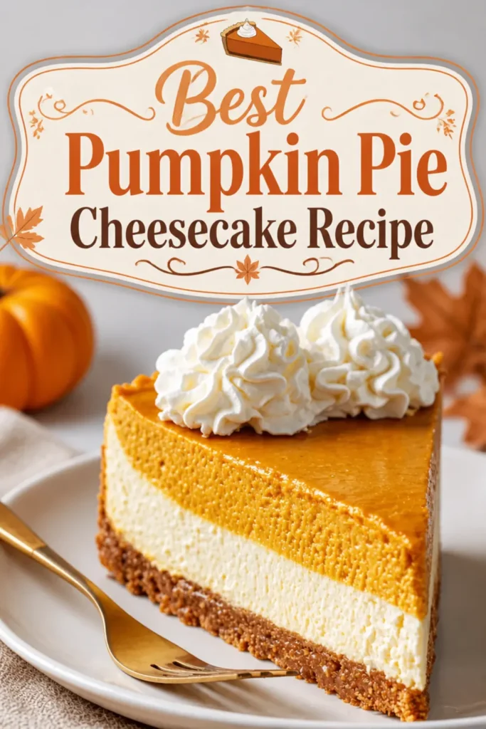 Best Pumpkin Pie Cheesecake Recipe