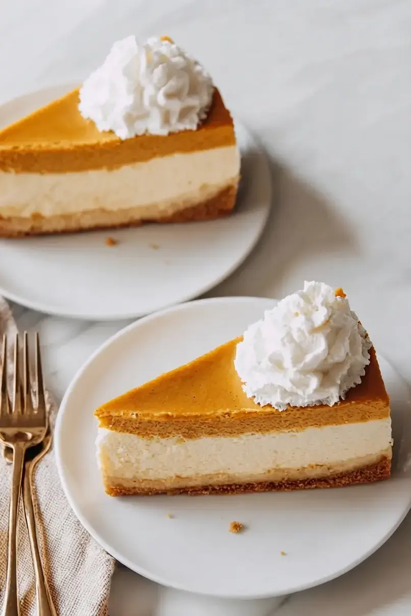 Best Pumpkin Pie Cheesecake Recipe for a Creamy Thanksgiving Dessert 6 Best Pumpkin Pie Cheesecake Recipe, Step 6: Serve and Enjoy