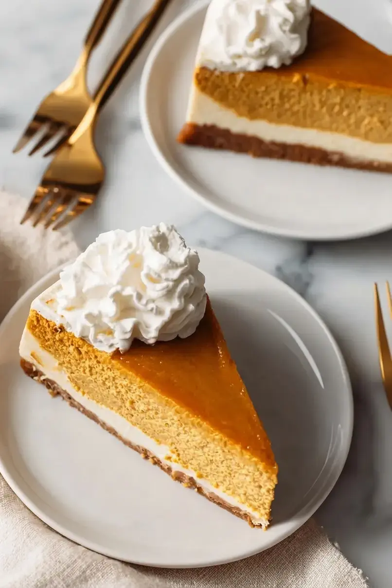 Best Pumpkin Pie Cheesecake Recipe for a Creamy Thanksgiving Dessert 7 Best Pumpkin Pie Cheesecake Recipe, Step 6: Serve and Enjoy