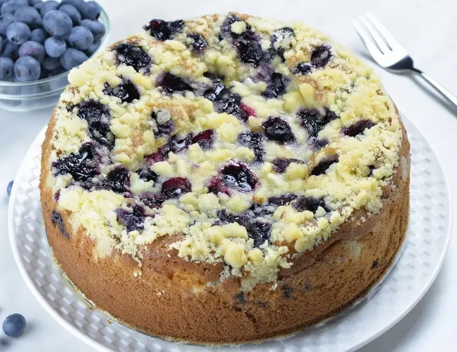 Blueberry Cream Cheese Coffee Cake, Blueberry Coffee Cake