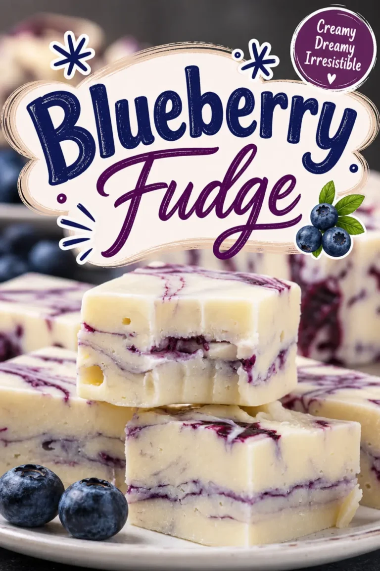 Blueberry Fudge