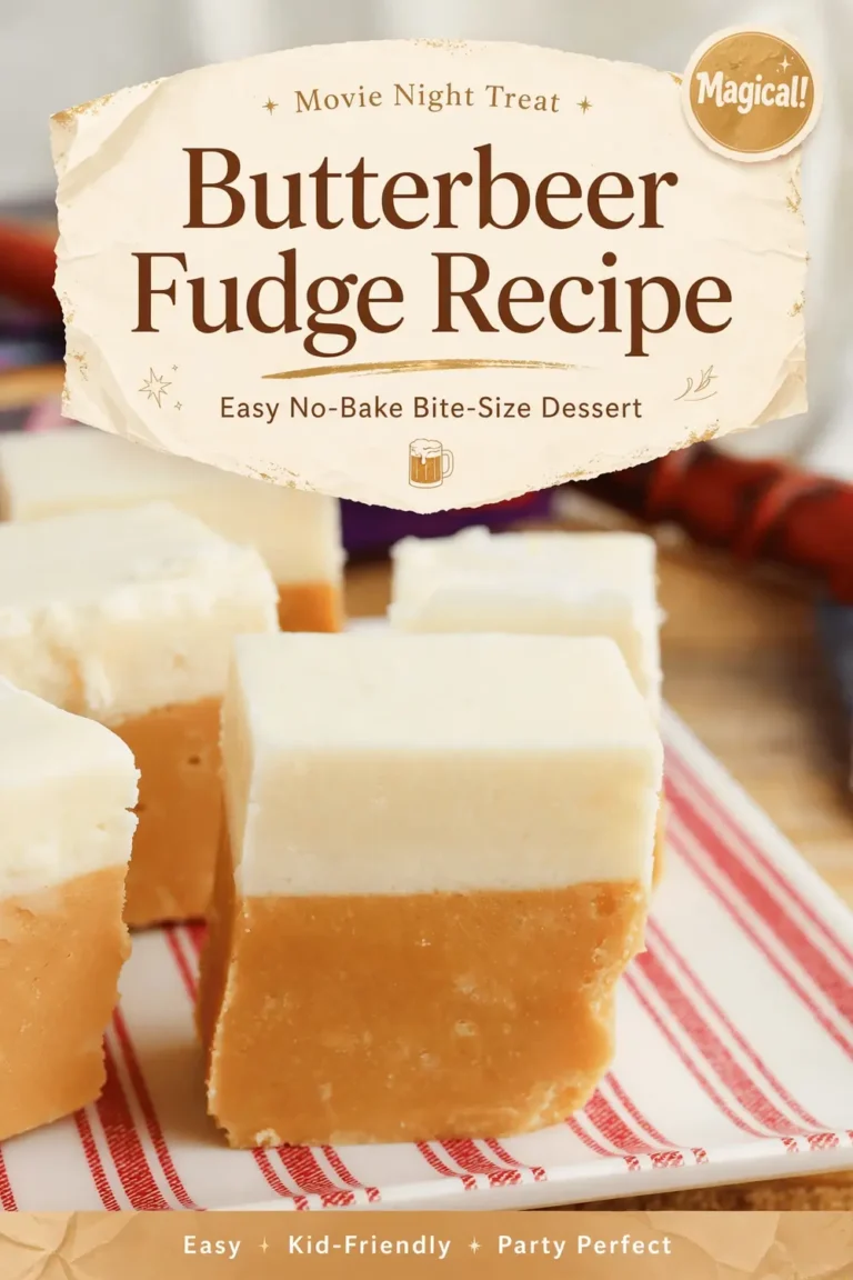 Butterbeer Fudge Recipe