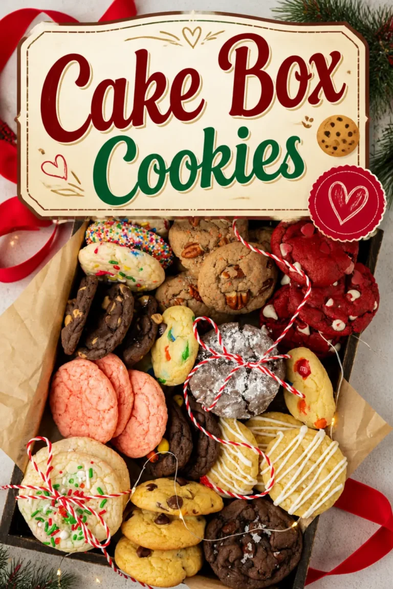 Cake Box Cookies