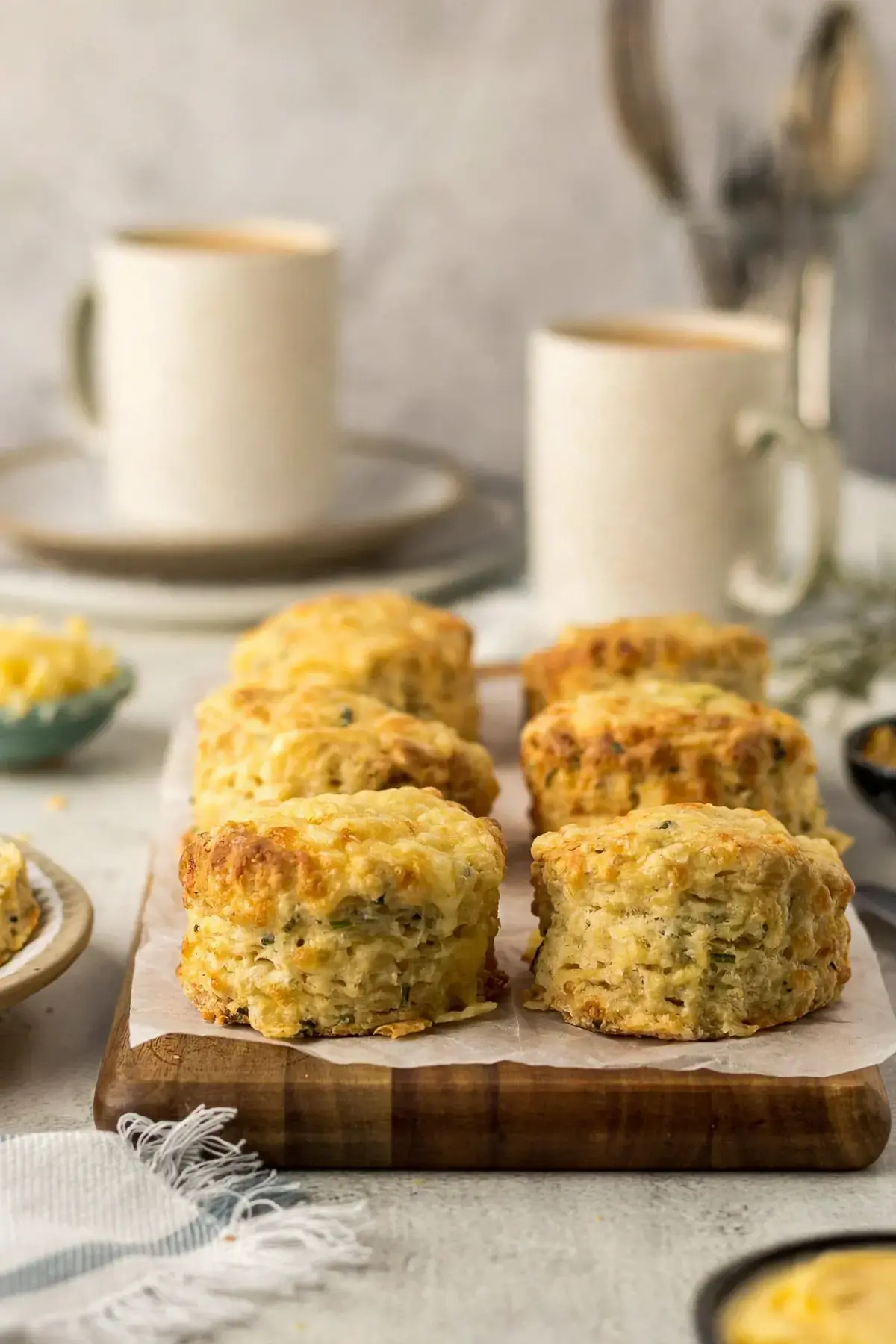 Cheese And Chives Scones, Storage and Freezing