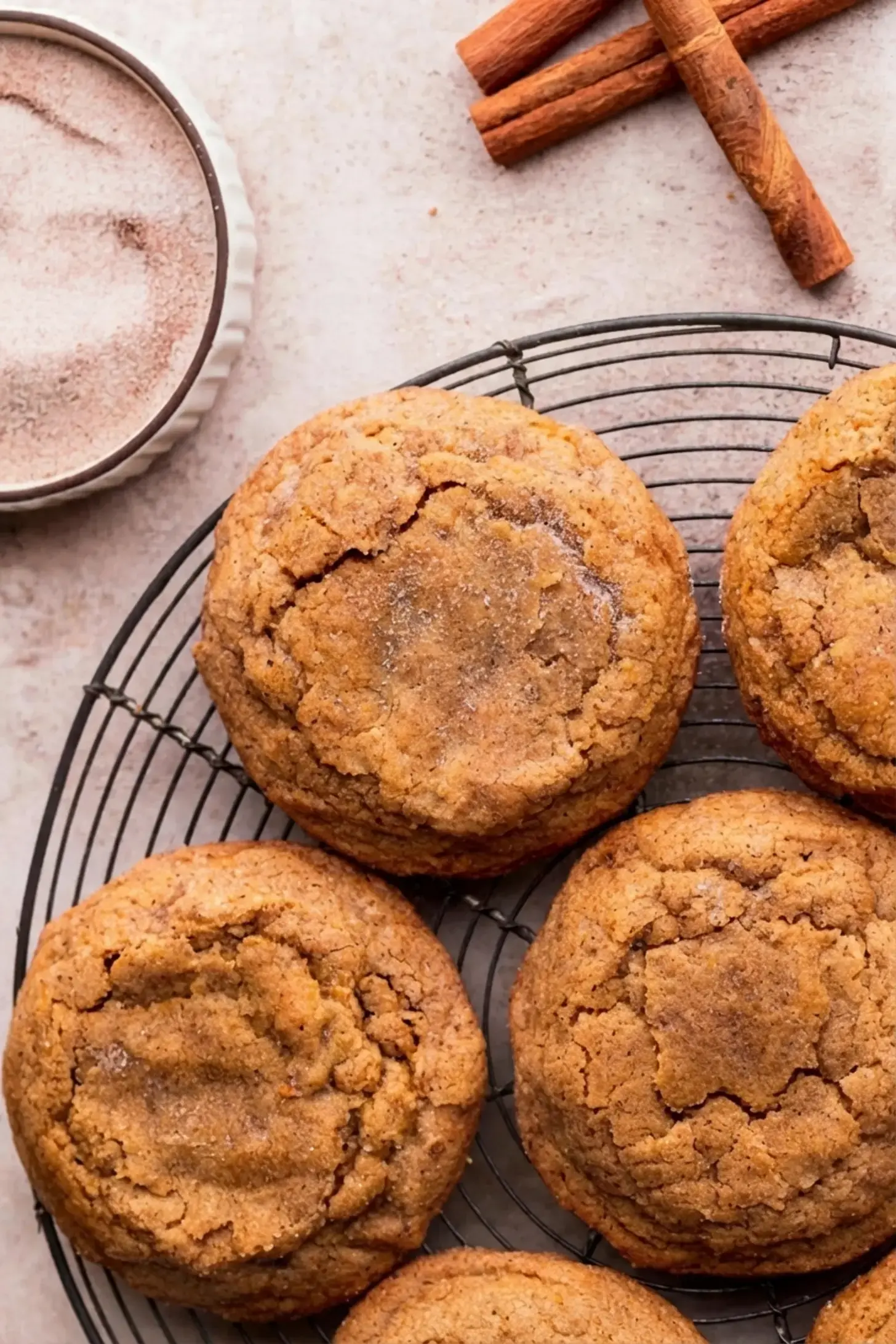 Chewy Pumpkin Cookies: Soft and Spiced Snickerdoodle Style 9 Chewy Pumpkin Cookies
