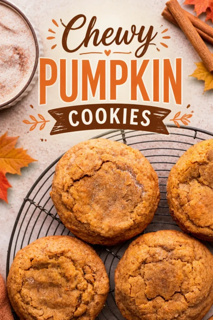 Chewy Pumpkin Cookies