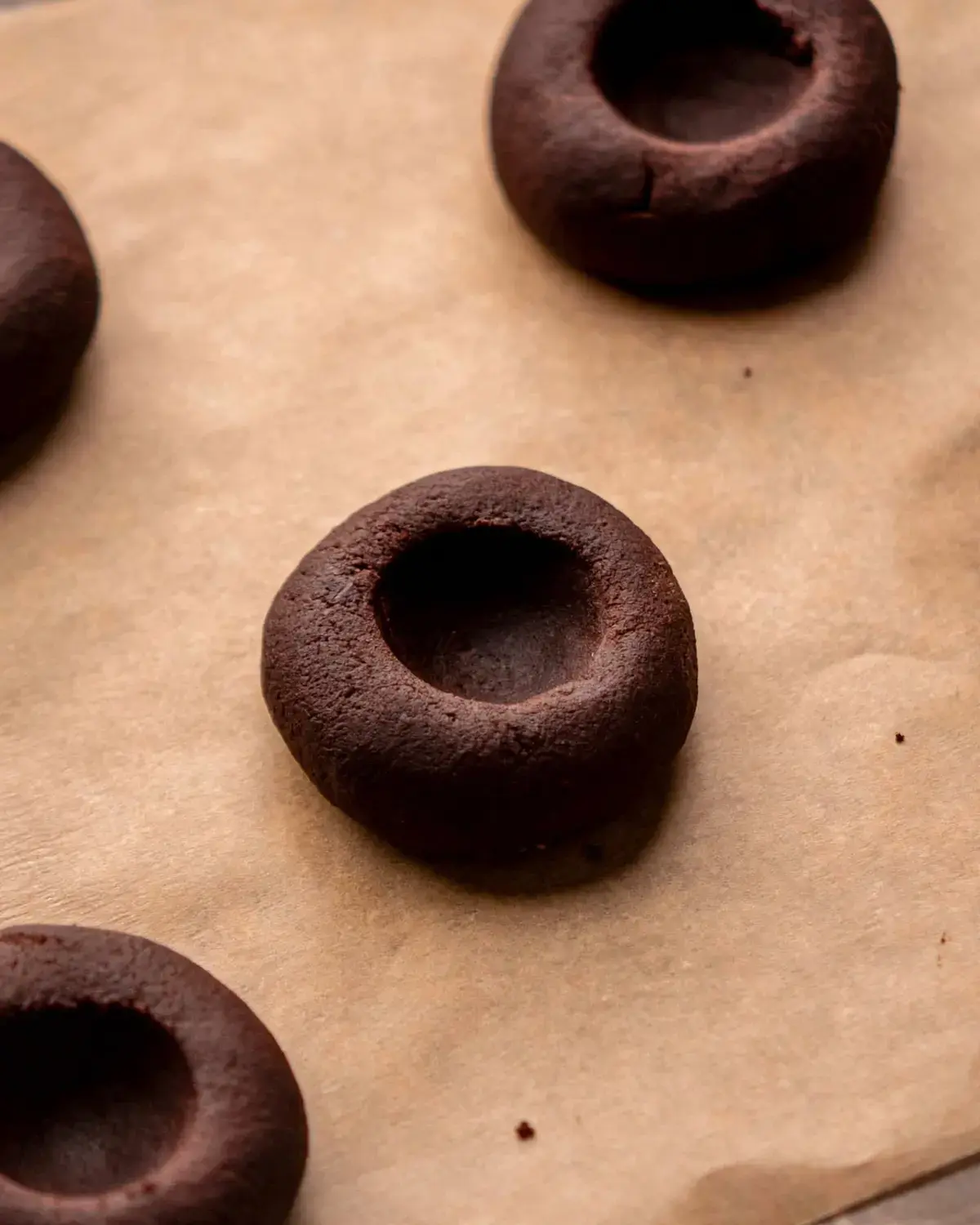 Chocolate Cherry Cookies, Step by Step Instructions