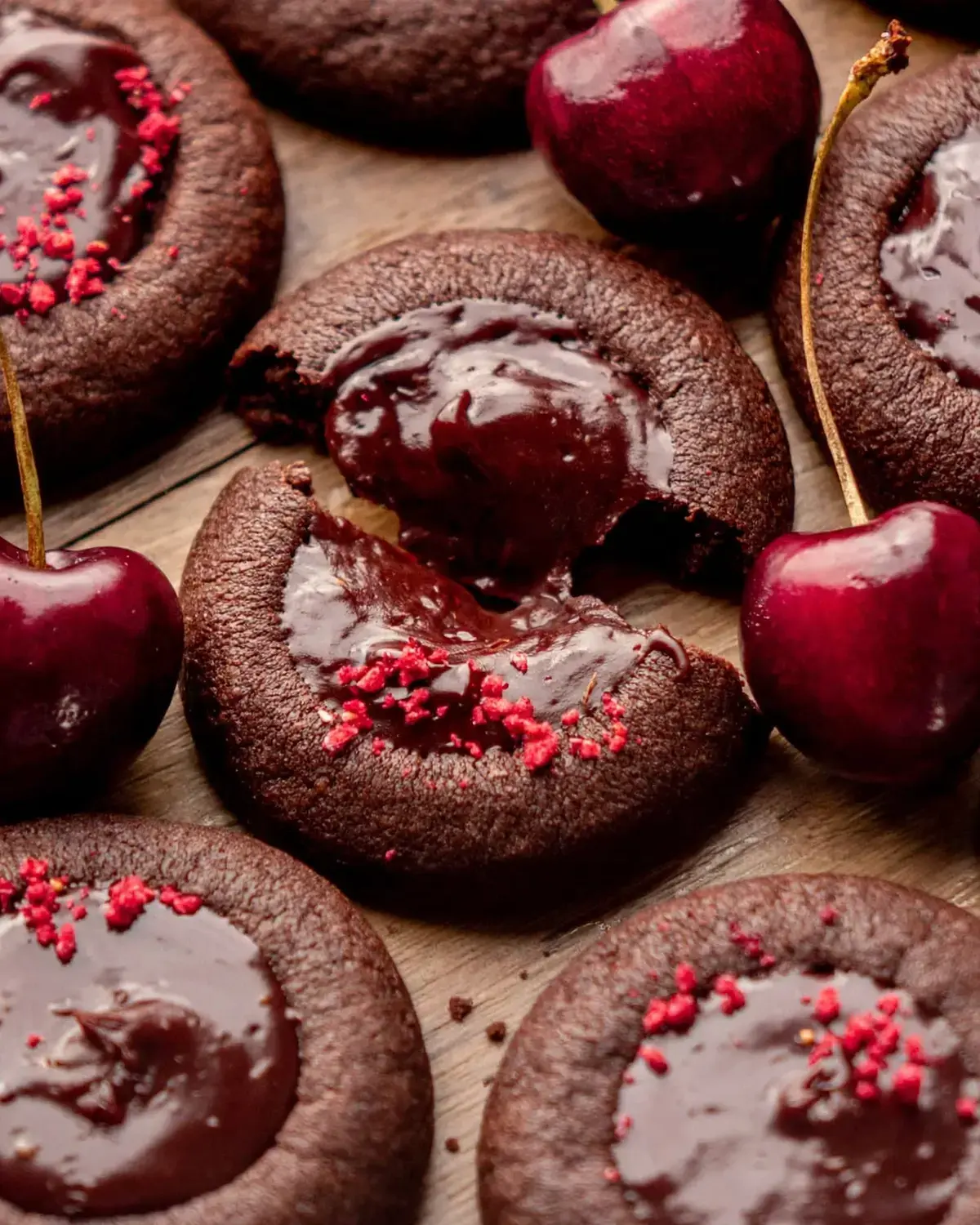 Chocolate Cherry Cookies, Ingredients