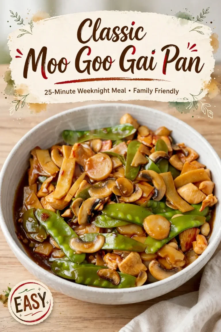 Classic Moo Goo Gai Pan