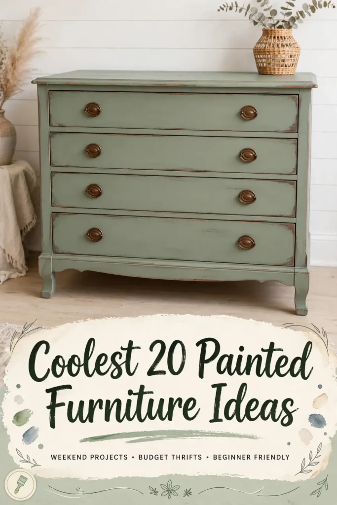 Coolest 20 Painted Furniture Ideas