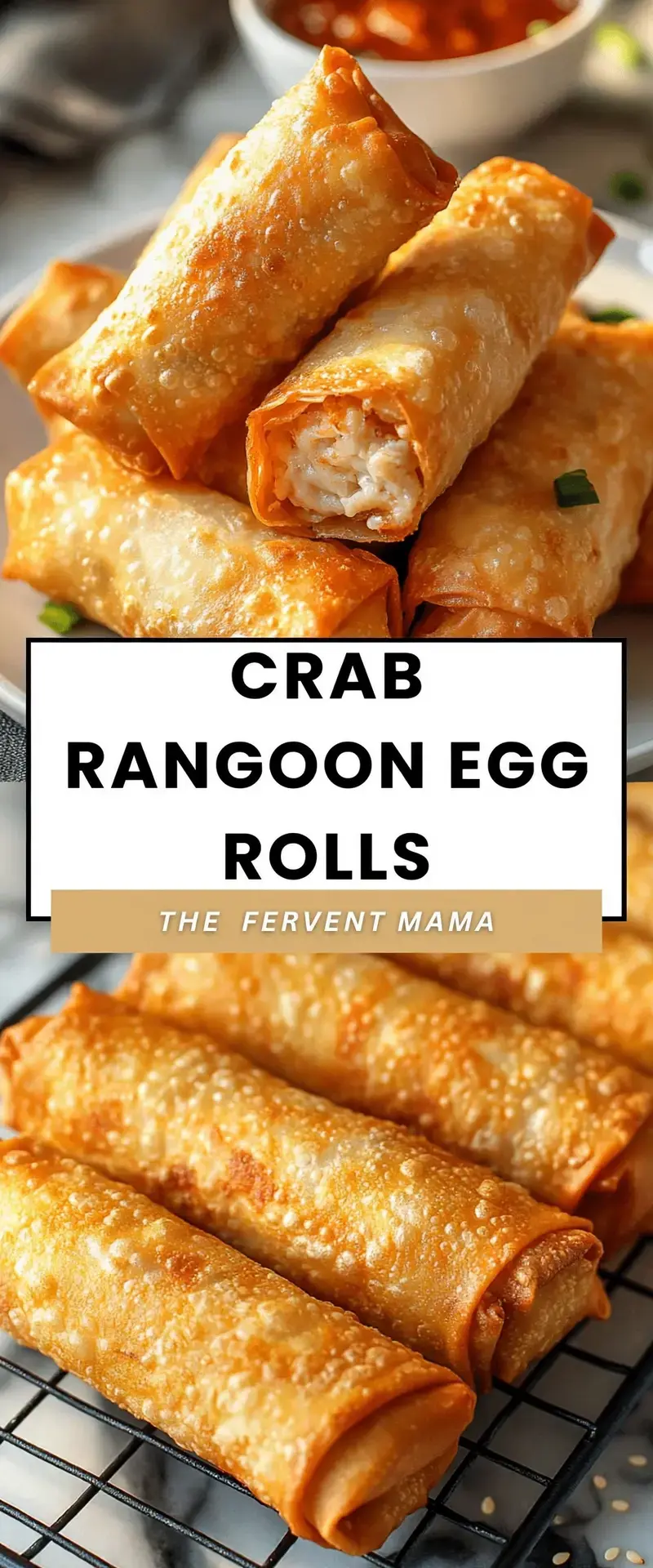 Crab Rangoon Egg Rolls: Crispy Creamy Takeout Style Appetizer for Parties 6 Crab Rangoon Egg Rolls, Why You'll Love This Recipe