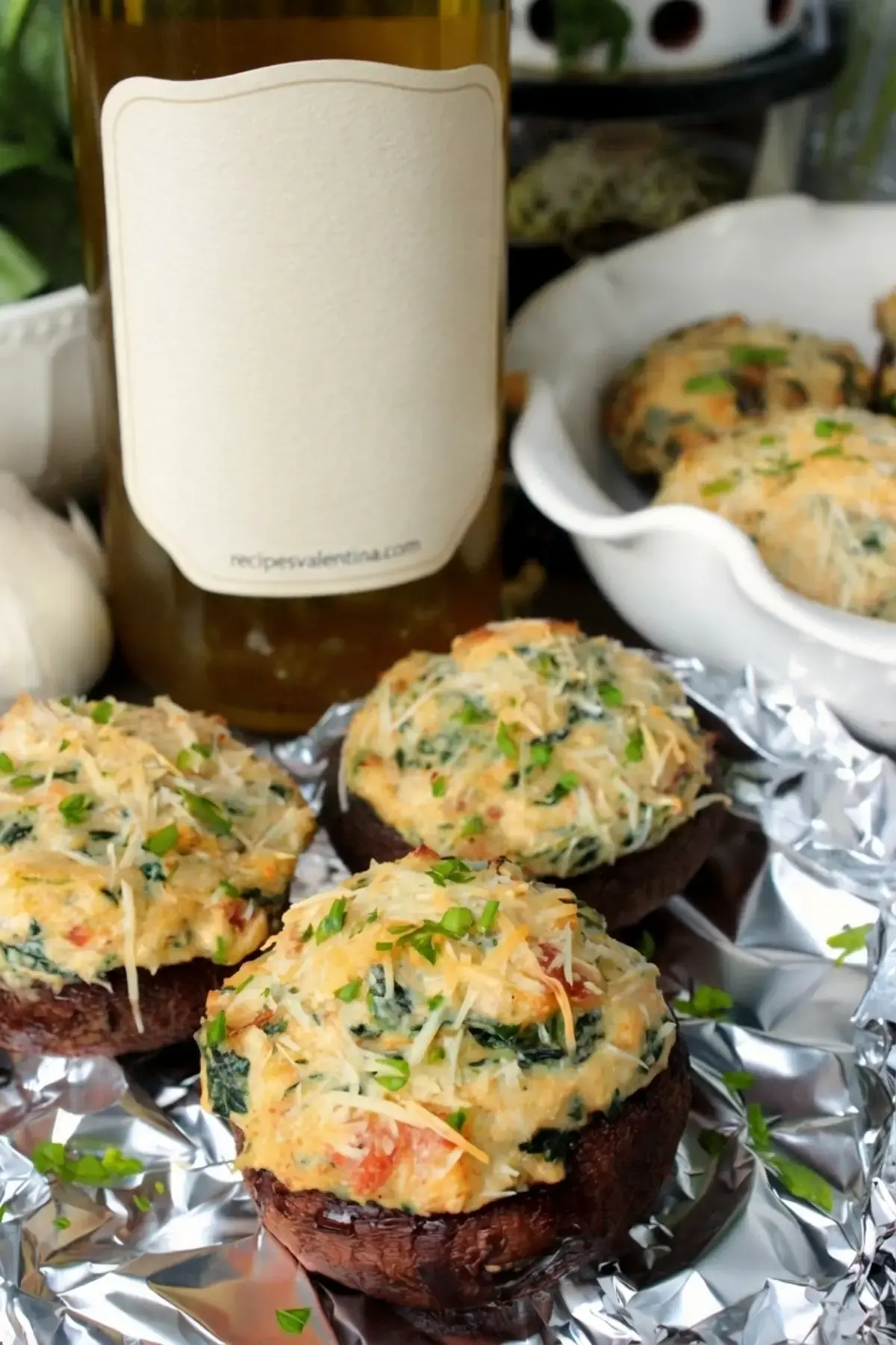 Crab Stuffed Mushrooms, How to make Crab Stuffed Mushrooms at home