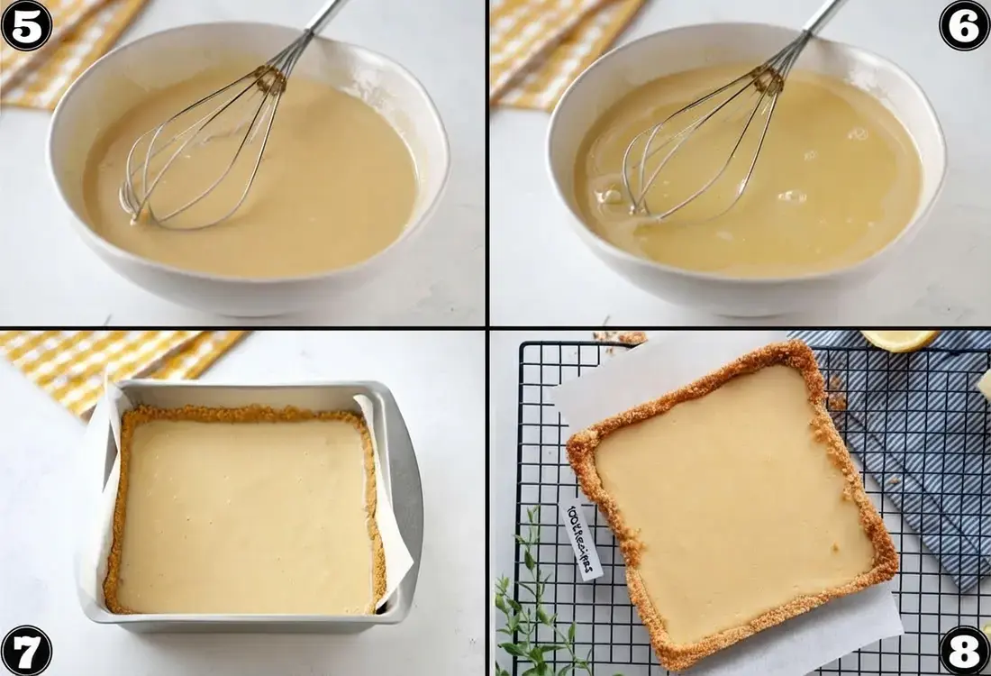 Creamy Lemon Squares, How to make lemon squares
