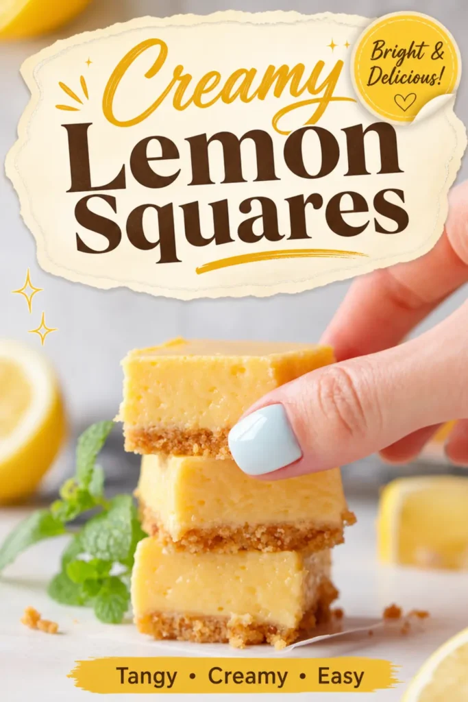 Creamy Lemon Squares