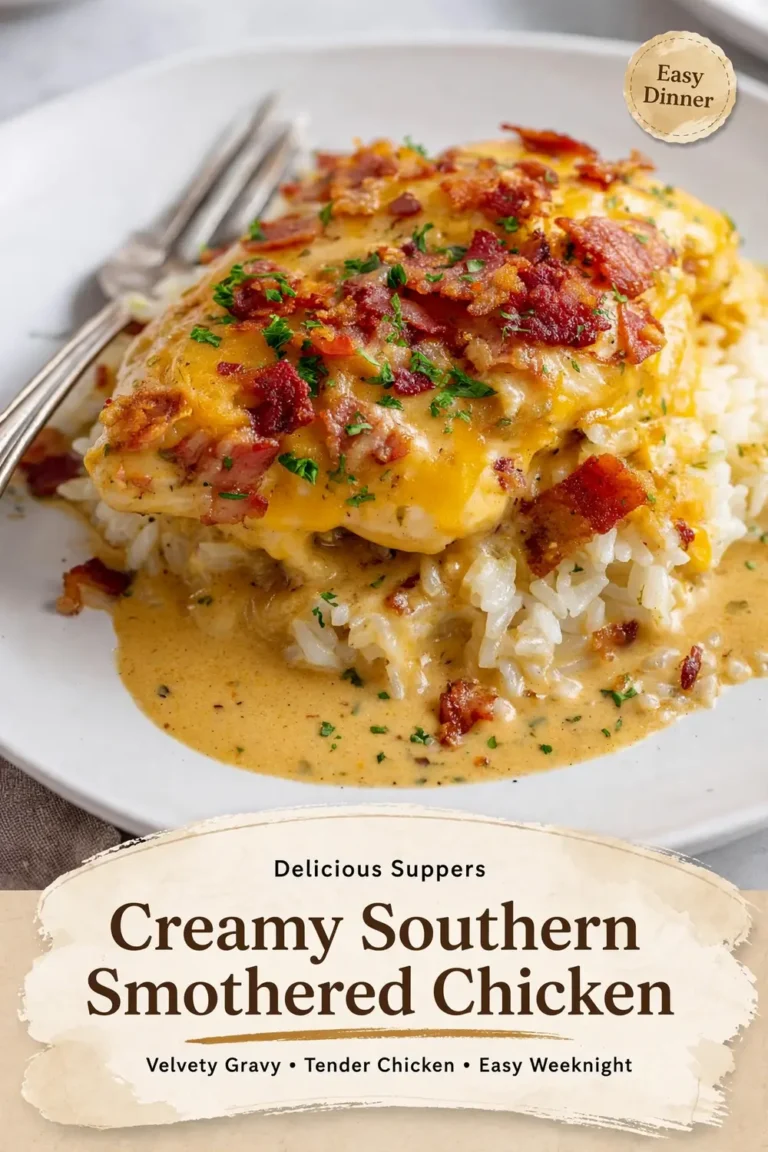 Creamy Southern Smothered Chicken