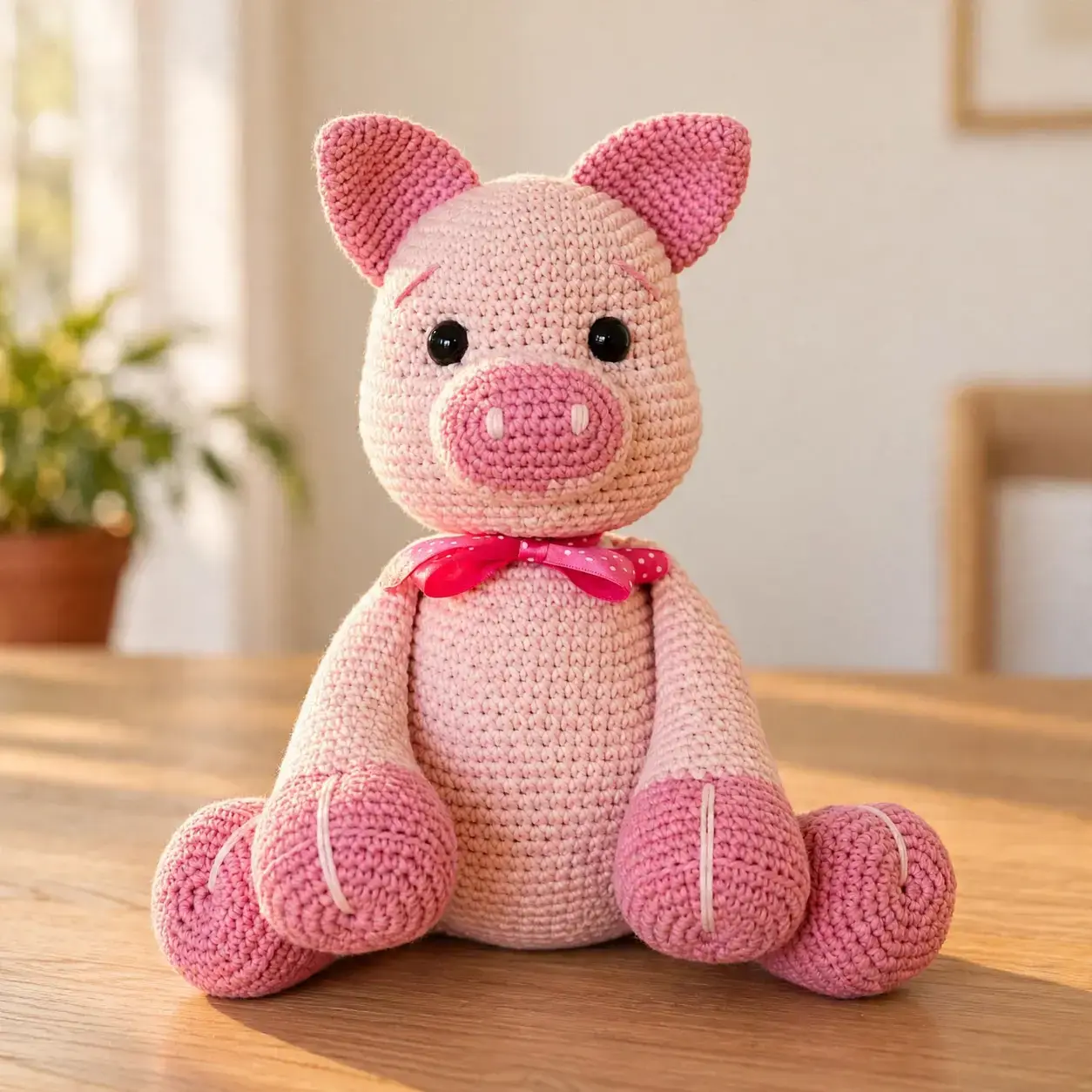 Crochet Pig Patterns: 9 Free Amigurumi Designs for Beginners and Soft Plush Lovers 2 Crochet Pig Patterns: 9 Free Amigurumi Designs, 4. Free Crochet Pig Pattern