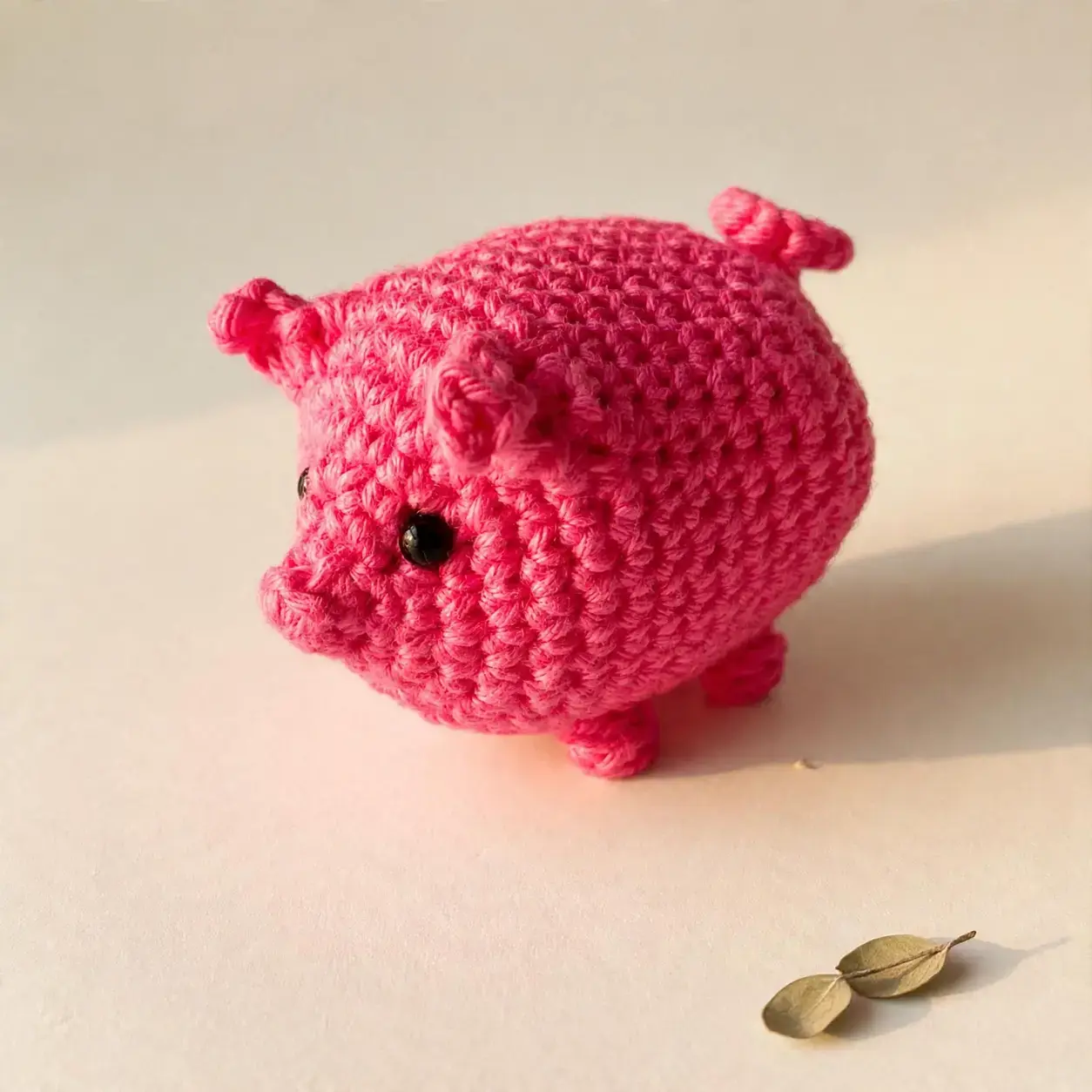 Crochet Pig Patterns: 9 Free Amigurumi Designs for Beginners and Soft Plush Lovers 7 Crochet Pig Patterns: 9 Free Amigurumi Designs, 9. No Sewing Pig