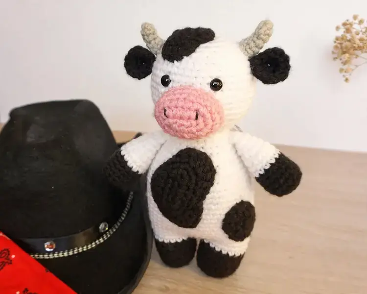 Cute Crochet Cow Patterns, Little Cow