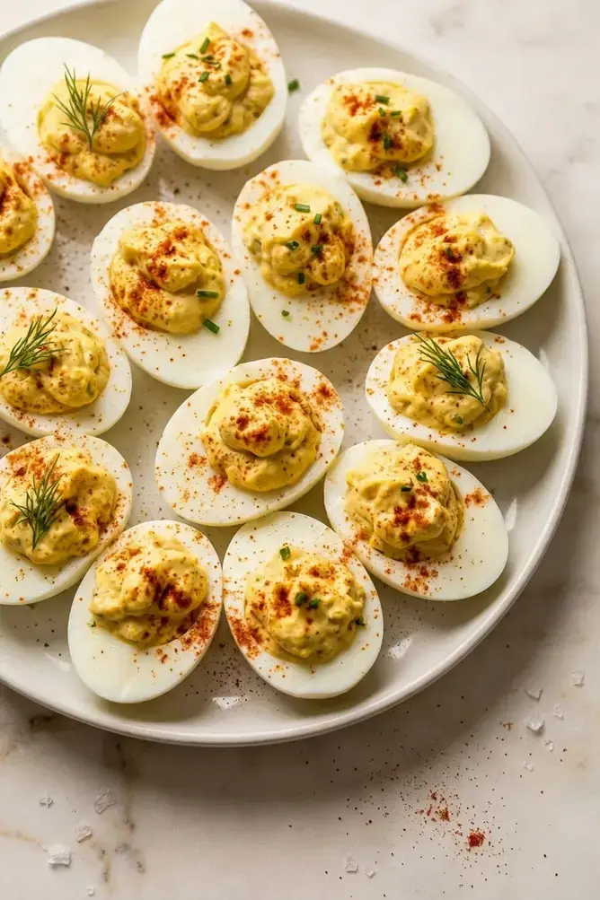 Deviled Eggs: A Classic American Appetizer for Every Gathering 12 Deviled Eggs