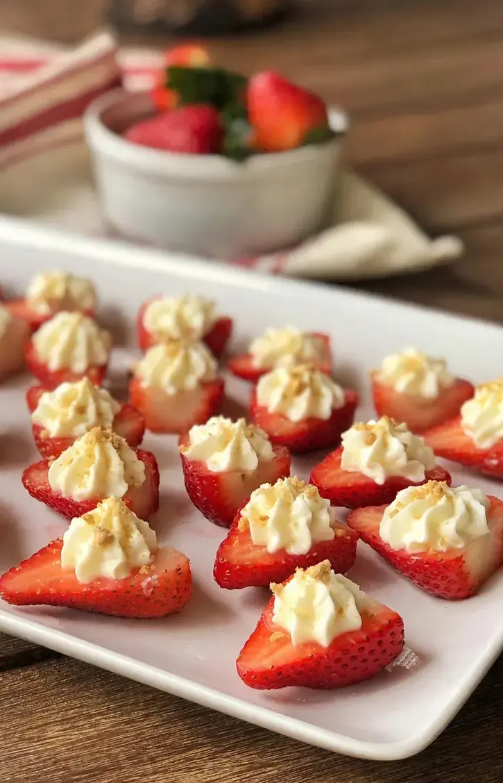 Deviled Strawberries, It&rsquo;s incredibly hard not to lick the bowl and beaters clean when you&rsquo;re done