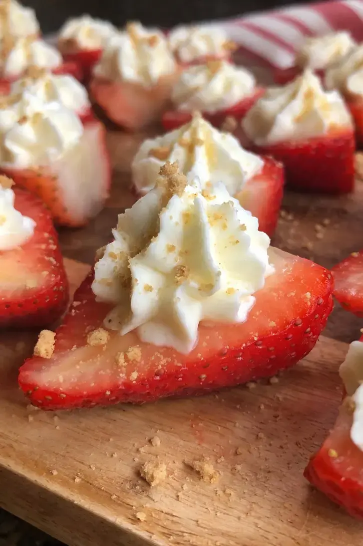 Deviled Strawberries, Don&rsquo;t forget to pin and save for later! & x1F642