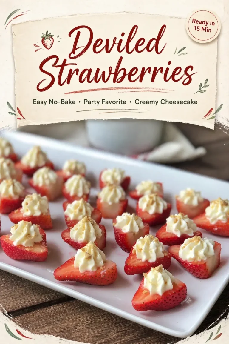 Deviled Strawberries
