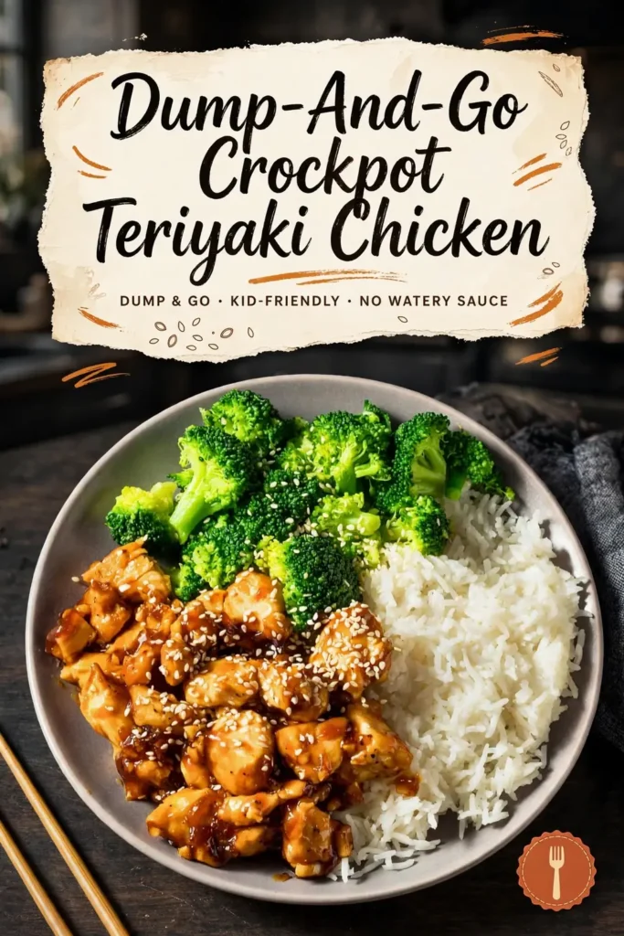 Dump-And-Go Crockpot Teriyaki Chicken