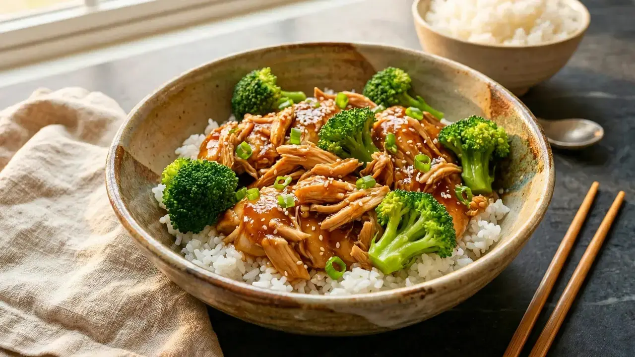 Dump-And-Go Crockpot Teriyaki Chicken With a Thick Glossy Glaze 17 Dump-And-Go Crockpot Teriyaki Chicken, Serving Suggestions