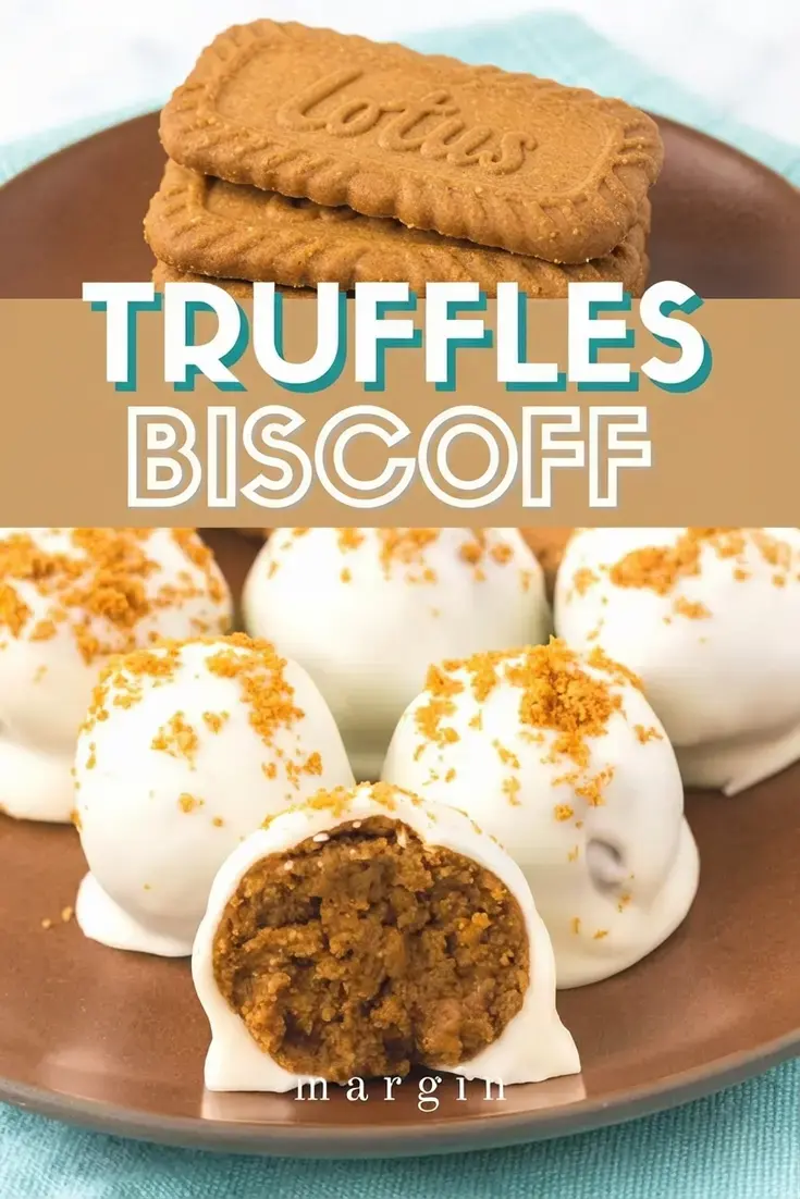 Easy No-Bake Biscoff Truffles, This easy Lotus Biscoff truffles recipe is the perfect bite sized dessert, made with everyone's favorite spiced cookies